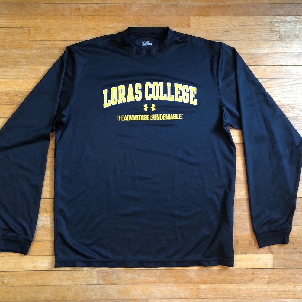 Under Armour Black Longsleeve- Loras College